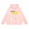 Versatile Preppy Pullover Hoodie — Pink